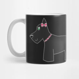 Christmas Scottie Dogs Mug